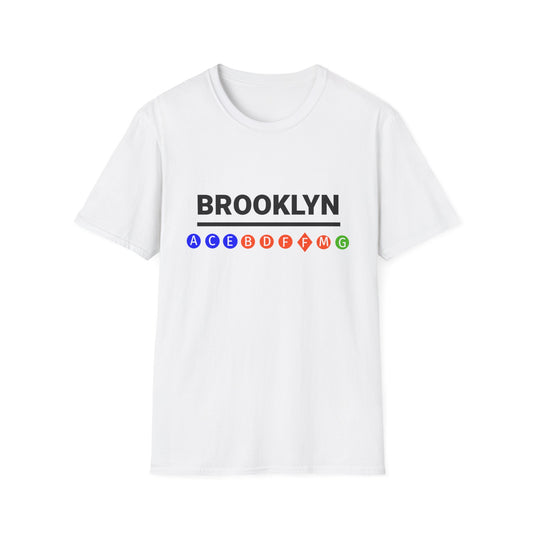 " Brooklyn" NYC Subway ACE Line T-Shirt