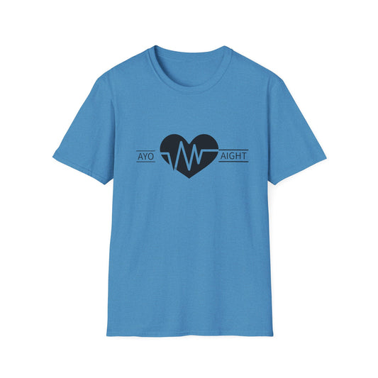 "Ayo Aight Heartbeat" T-Shirt