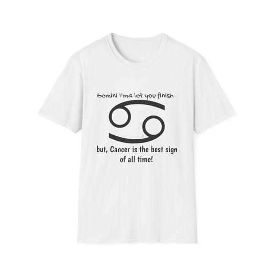 "Cancer" Zodiac Humor T-shirt