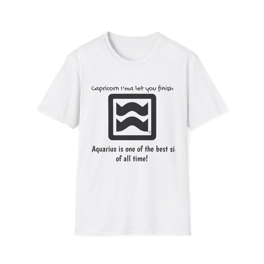 "Aquarius" Zodiac Humor T-shirt